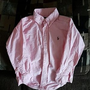 Ralph Lauren boy's size 4 long sleeve shirt